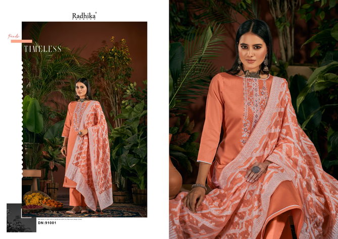 Cycle Vol 2 By Radhika Azara Printed Cotton Dress Material Wholesale Shop In Surat
